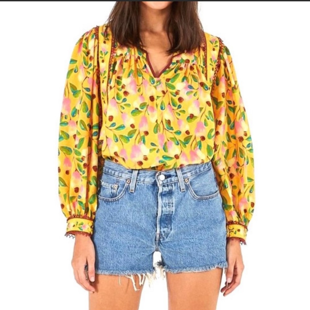 FARM Rio Cashew Blouse S